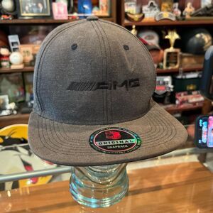 Mercedes-benz Men's Grey and Black Hat